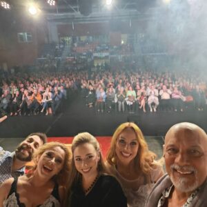 Szelfi lehetőség a színpadon